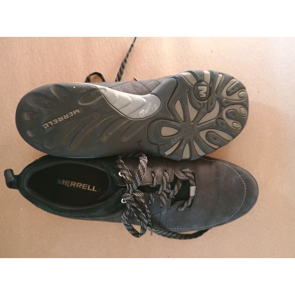 Merrell Mimosa Lena Women's Black Leather Lace Up Shoes Size 8.5 - Picture 6 of 7